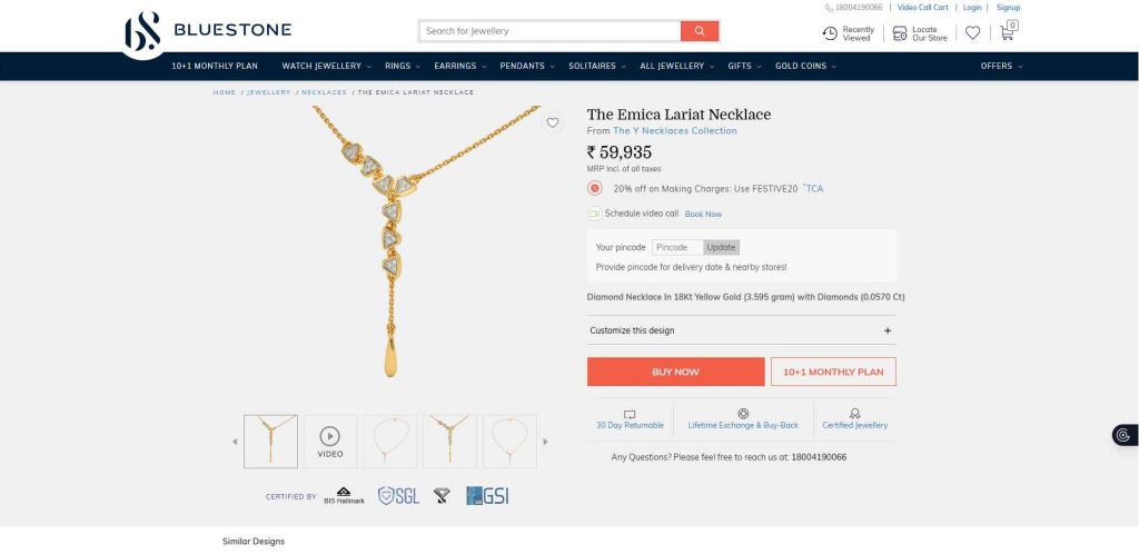 نقد و بررسی طراحی سایت جواهرات بولواستون