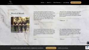 نمونه طراحی سایت دندانپزشکی