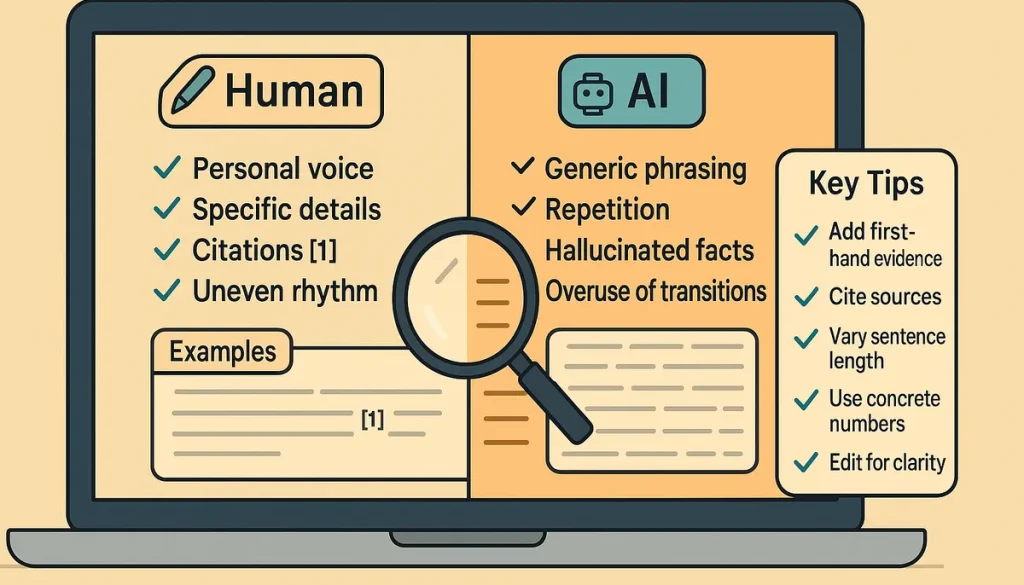 چگونه محتوای نوشته شده با هوش مصنوعی را تشخیص دهیم
