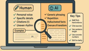 چگونه محتوای نوشته شده با هوش مصنوعی را تشخیص دهیم