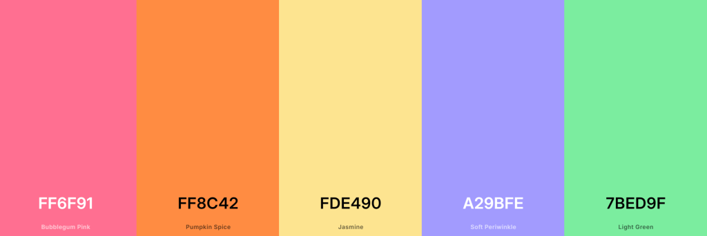 انتخاب رنگ در طراحی سایت: سایت اسباب بازی
