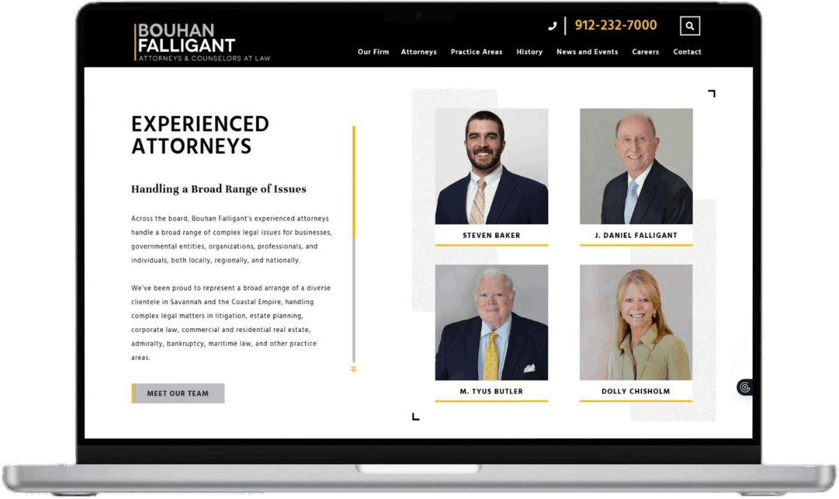 ویژگی‌های پایه و امکانات طراحی سایت وکالت و موسسه حقوقی