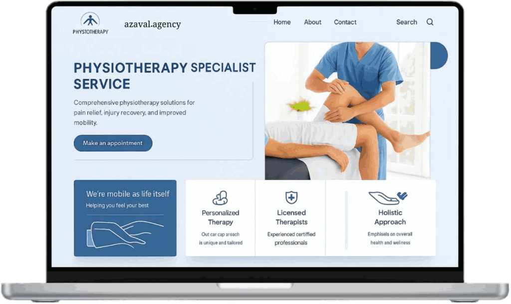 سوالات پرتکرار در خصوص طراحی سایت فیزیوتراپی + پاسخ