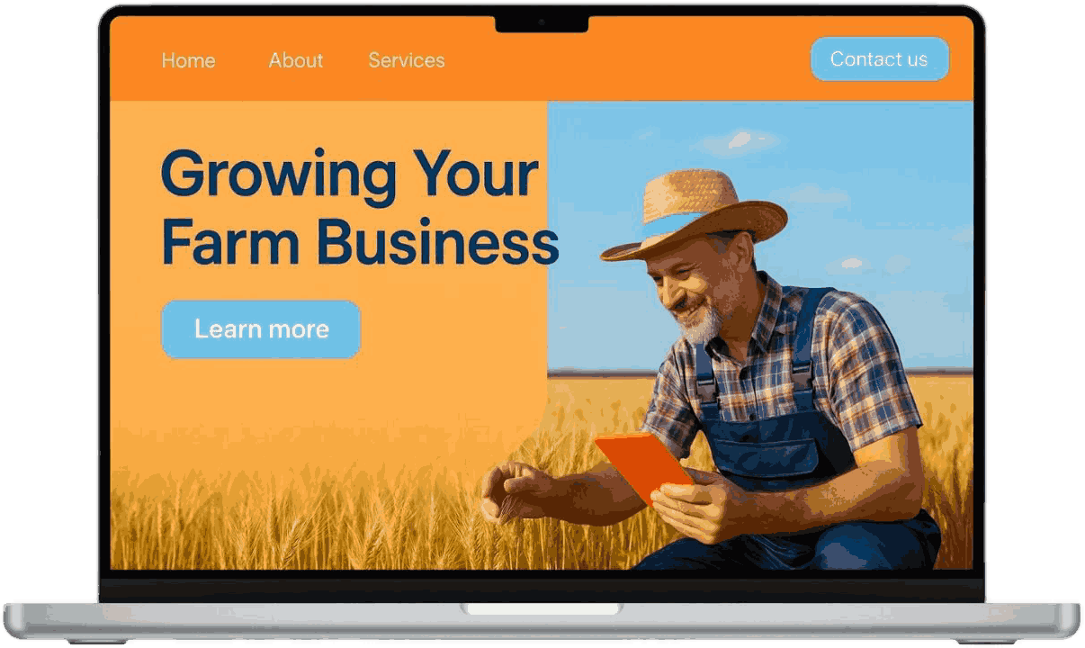 اصلی‌ترین امکانات در طراحی سایت کشاورزی