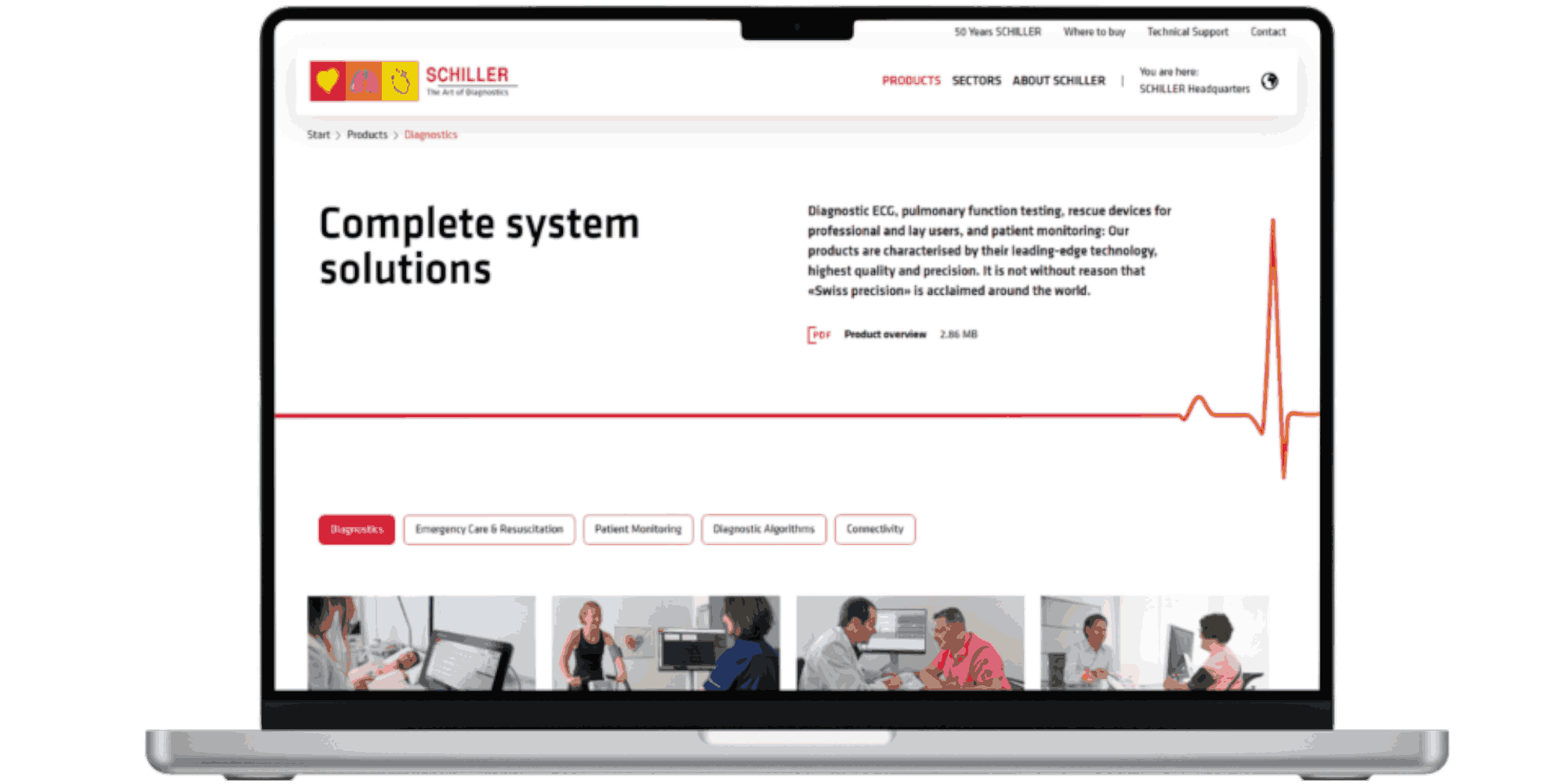 امکانات سایت تجهیزات پزشکی حرفه ای