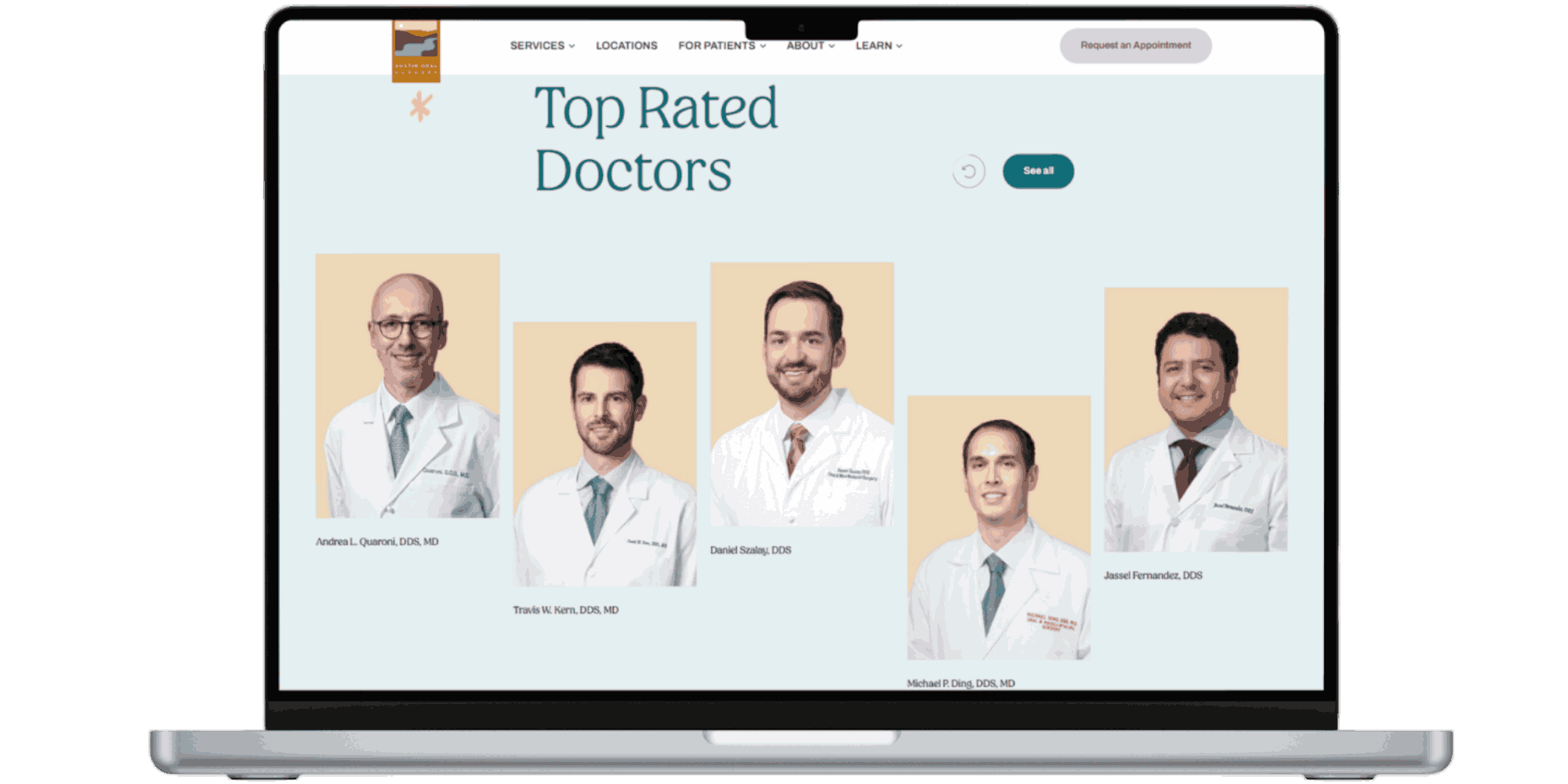 مراحل راه‌اندازی سایت کلینیک دندانپزشکی